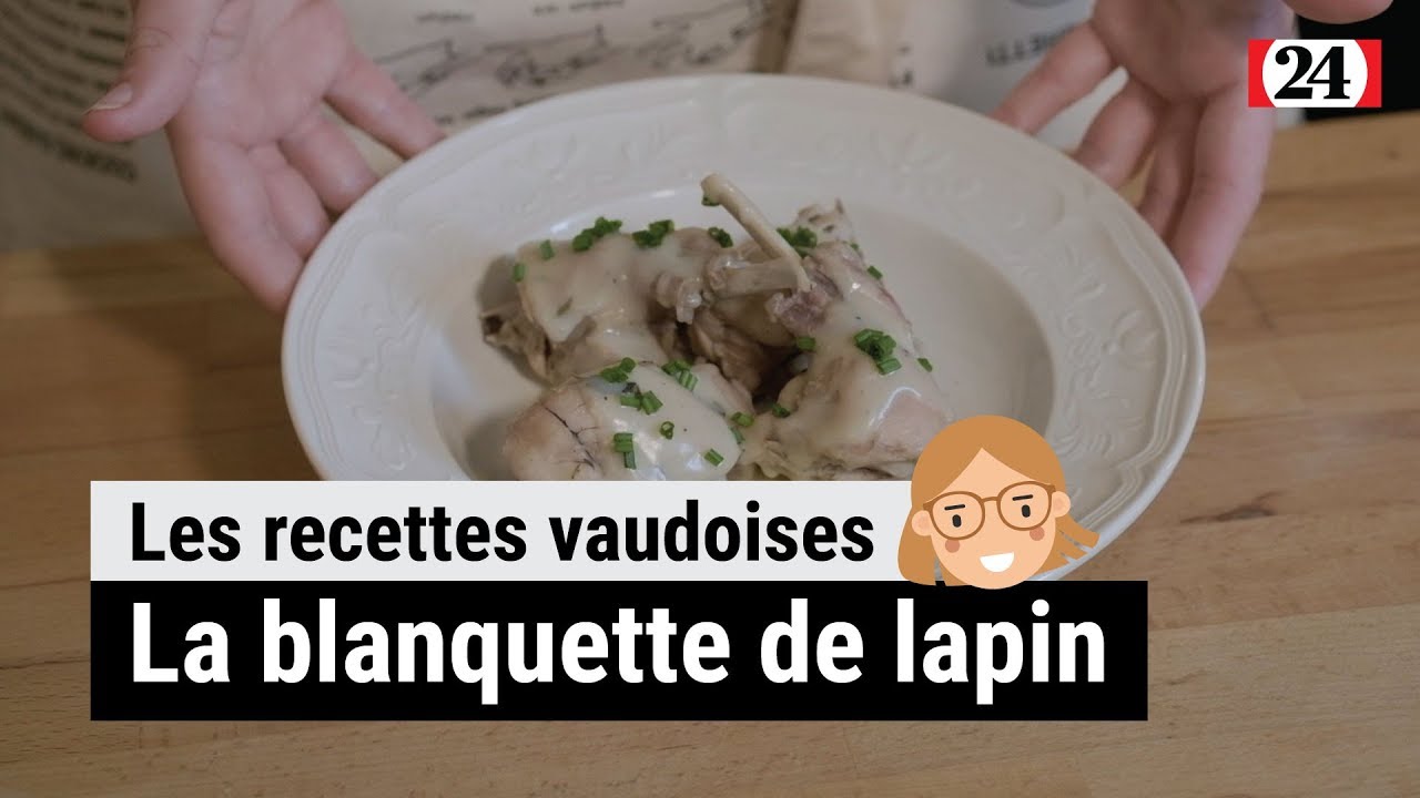 La recette de la blanquette de lapin
