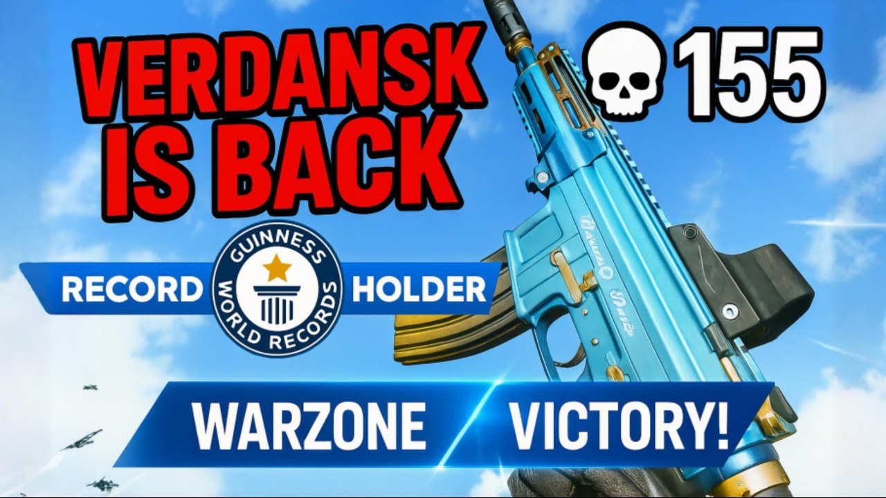 155 KILL VERDANSK WORLD RECORD GAMEPLAY! WE KILLED THE ENTIRE LOBBY ...