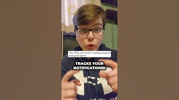 👎😡 The FBI TRACKS YOUR NOTIFICATIONS‼️❌️ #shorts #fbi #cybersecurity #privacy