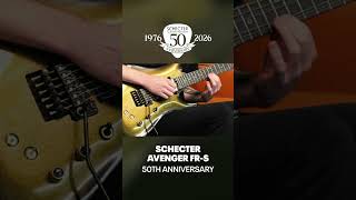 The Schecter Avenger FR-S 50th Anniversary Guitar