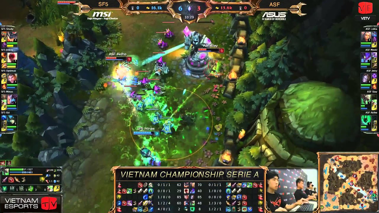 [23.11.2014] SF5 vs ASF [ VCSA Xuân 2015]