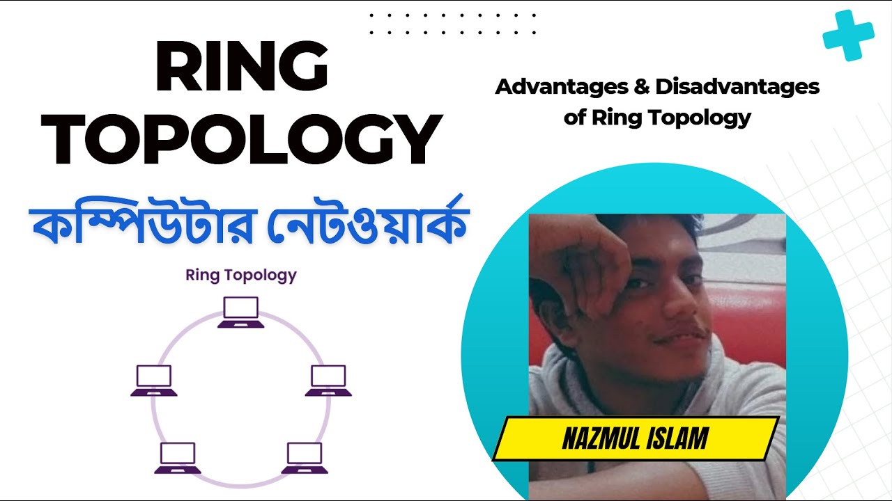 Ring Topology in Computer Network in Bangla | রিং টোপোলজি | কম্পিউটার ...