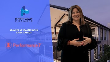 Scaling Up Masterclass | Anna Samios