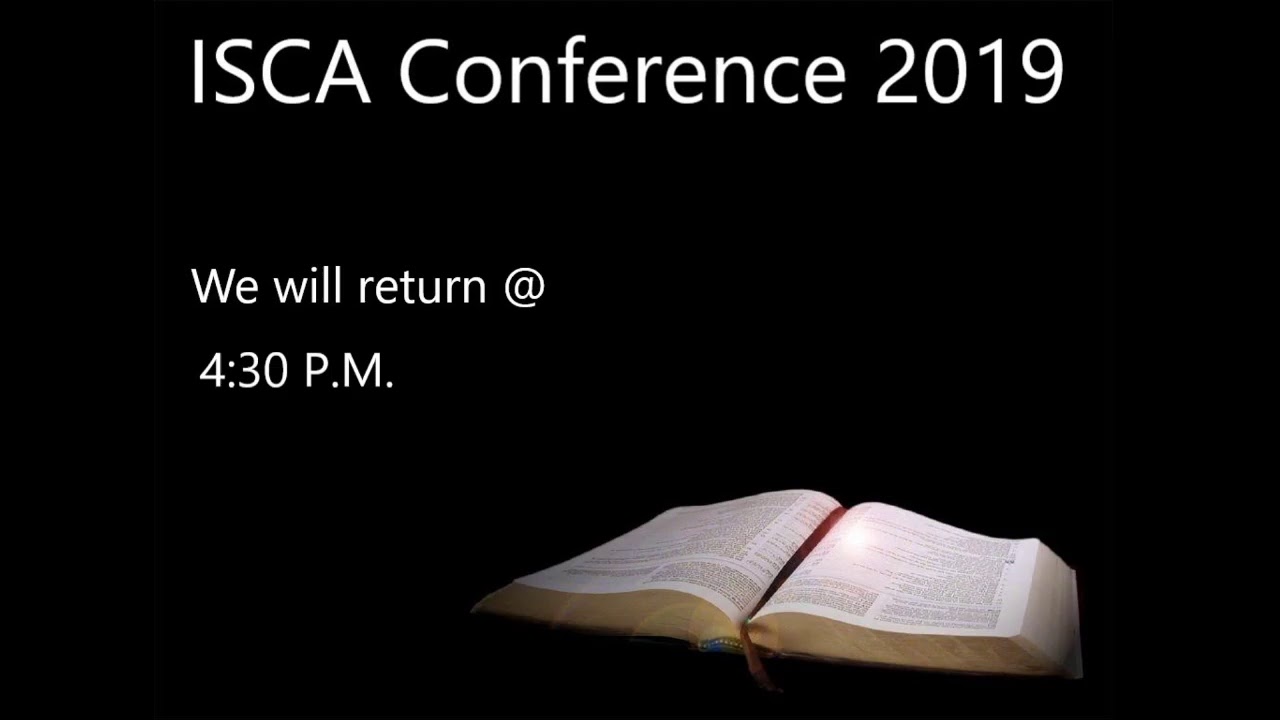 2019 ISCA Conference NW