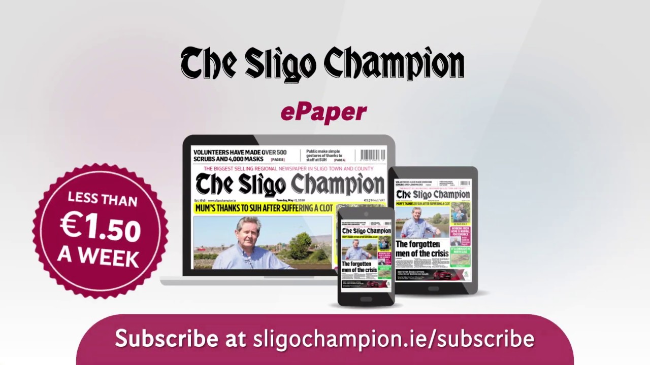 Mug Lavet en kontrakt bundt Subscribe to The Sligo Champion ePaper - YouTube