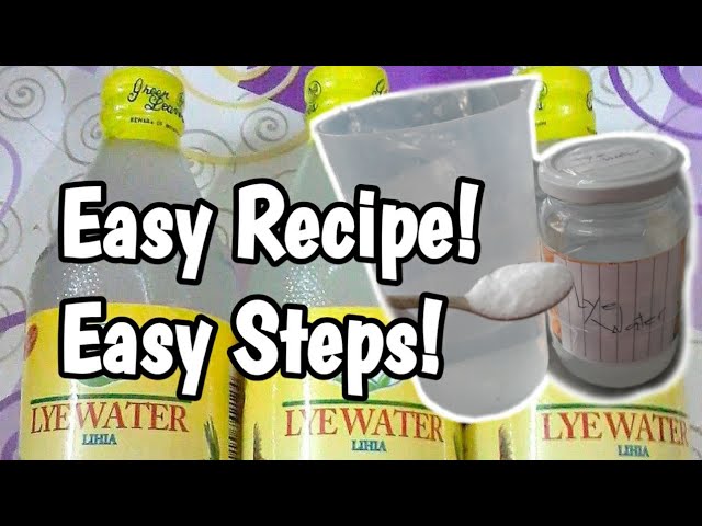 What is Lye Water (Lihiya)  Essential oil soap recipe, How to make lye,  Soda brands