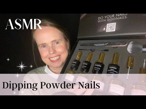 ASMR ~ Voor De Eerste Keer Zelf Dipping Powder Nagels Proberen!✨ | Doonails | ASMR Nederlands