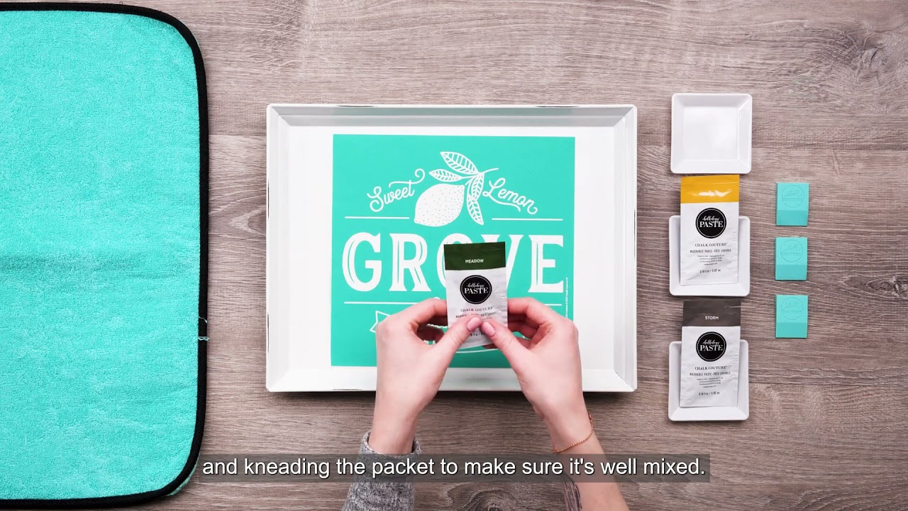 Chalk Couture "HOWTO" May Club Couture "Sweet Lemon Grove" EXCLUSIVE