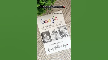 Father’s Day gift card✨❤️| easy gift card ideas #diy #fathersday #crafts #giftideas #handmade #love