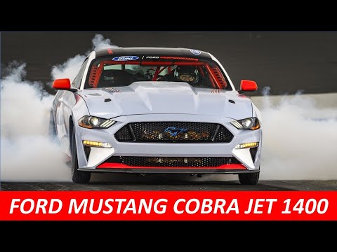 Video: Ford Presenta El Mustang Cobra Jet 1400 Eléctrico