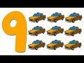 Taxis Numbers | Learn numbers from 1 to 9 | Number Song