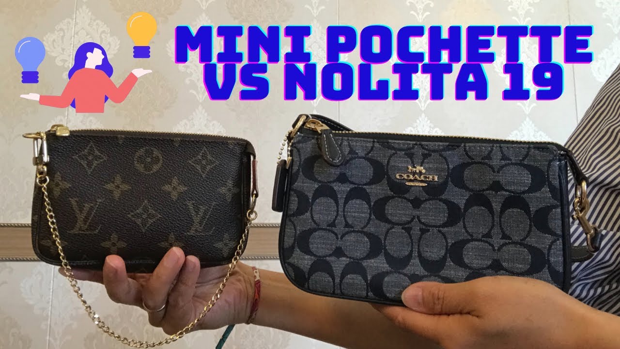 Louis Vuitton Mini Pochette vs Coach Wristlet