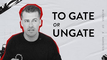 To Gate or Ungate Content, That is the Question