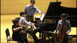 Harvard Students play Schubert Piano Trio in B flat major
