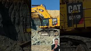 VERY POWERFUL!!! DUMP TRUCK BY GIANT CATERPILLAR EXCAVATORS