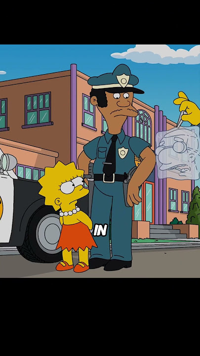 Lisa is playing hide and seek with her friends #anime #animerecap #TheSimpsons