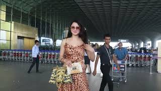 Urvashi Rautela Was Seen In A Cool Look At Mumbai Airport