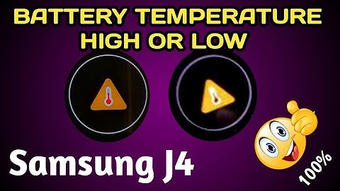 Samsung charging paused battery temperature too high or too low || Samsung j4 charging  solution 