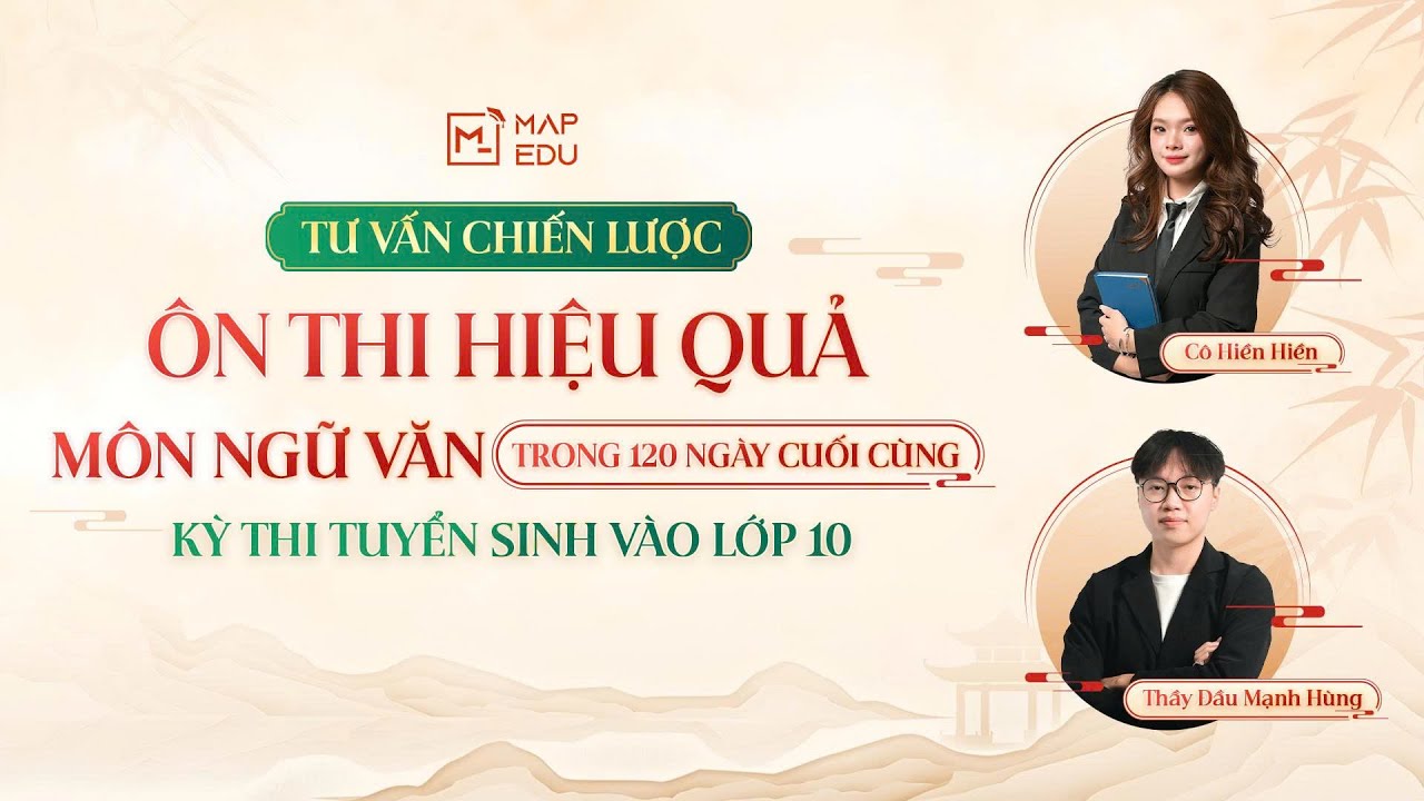 TALKSHOW | TƯ VẤN CHIẾN LƯỢC ÔN THI HIỆU QUẢ MÔN NGỮ VĂN TRONG 120 NGÀY CUỐI CÙNG