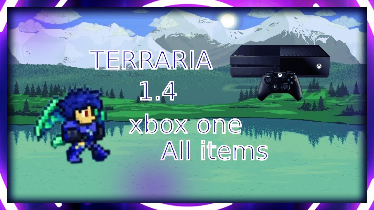 How to get a Terraria All Item World on Xbox 1.4.4