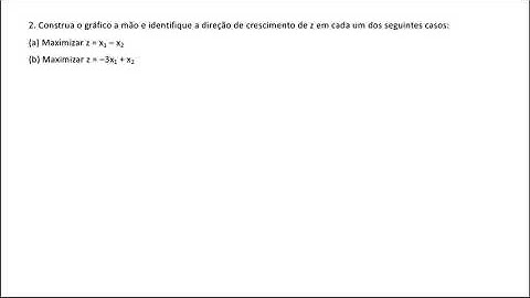 Exercício Pesquisa Operacional 2