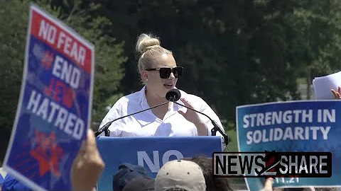 "I'm Meghan McCain and I am a Zionist!" Full Speech at #NoFear rally against antisemitism