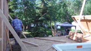 How to raise a wall by yourself