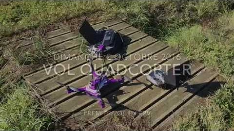 3d printed drone - First flight with GoPro and FPV