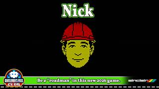 Nick: NEW ZX Spectrum Puzzle Game 2026 Fix the Roads Across 50 Levels | Commentary on MiSTer FPGA screenshot 2