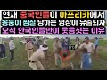 현재 중국인들이 아프리카에서 몽둥이 찜질 당하는 영상이 유출되자 오직 한국인들만이 웃음 짓는 이유
