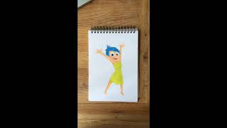 Joy Disney's Inside Out Character Time Lapse Speed Painting screenshot 1