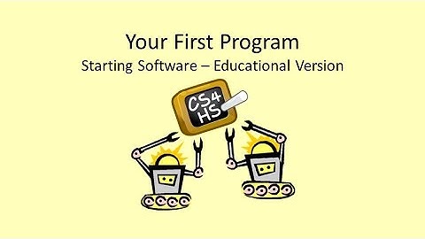 Week3 Lesson2 Video2 EV3: Your First Program - Starting Software - Educational Version