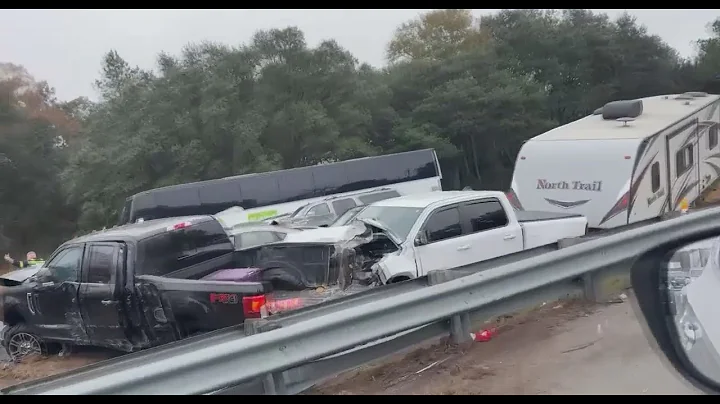 FHP investigates cause of 21 car pileup on I-75 that left 3 dead