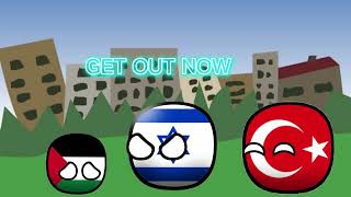 The Arab Revolt -Countryballs