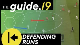 How To Defend Attacking Runs And Through Pes Early Player Switches Fifa 20 & Fifa 19 Tutorial