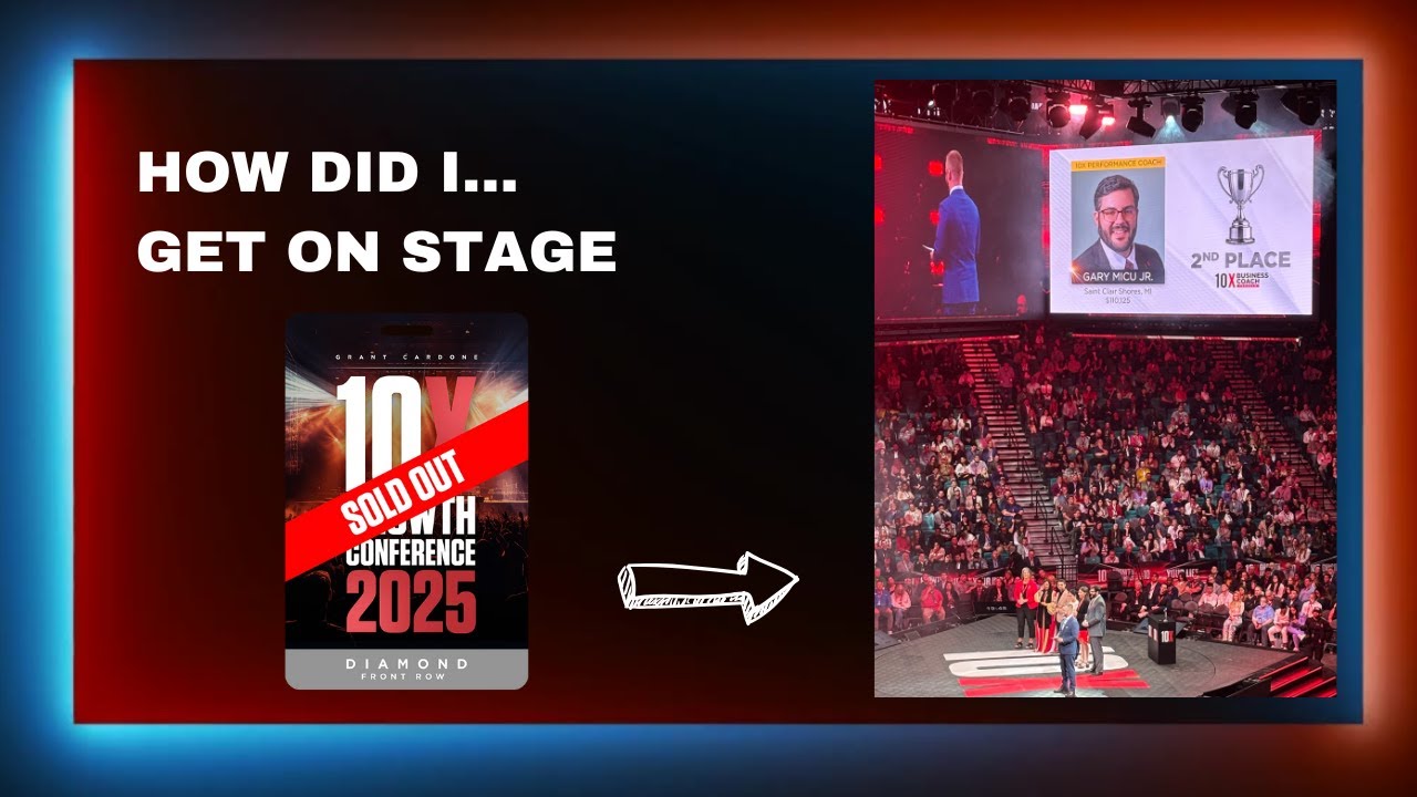 Why Grant Cardone Gave Me This Award at the 10X Growth Conference 2025