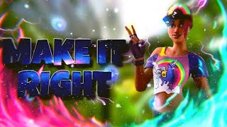 BTS - Make It Right (잘되도록하세요) | FORTNITE MUSIC BLOCK screenshot 1