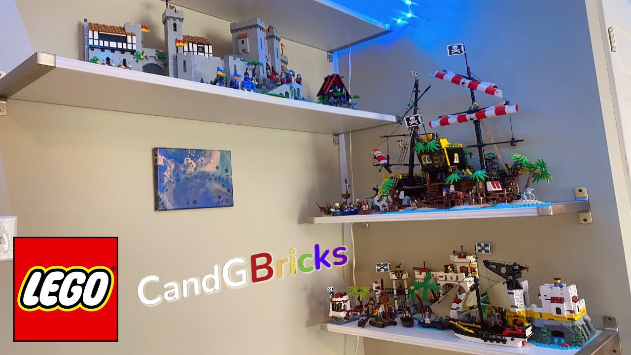 LEGO Historical Shelves Display TOUR (2025)