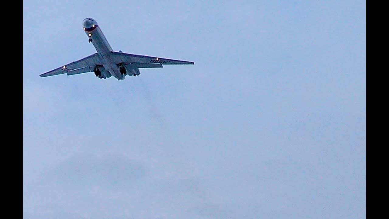 Russia State Transport Company Ilyushin-62 landing runway 16 at ZRH