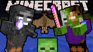 Minecraft 1.8 Vanilla Monster Variations Command - Vampires, Mages & Ogres Rare Mobs No Mods