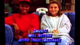 Kim Fields & Mindy Cohn NBC Saturday Morning Bumper 1988 #1