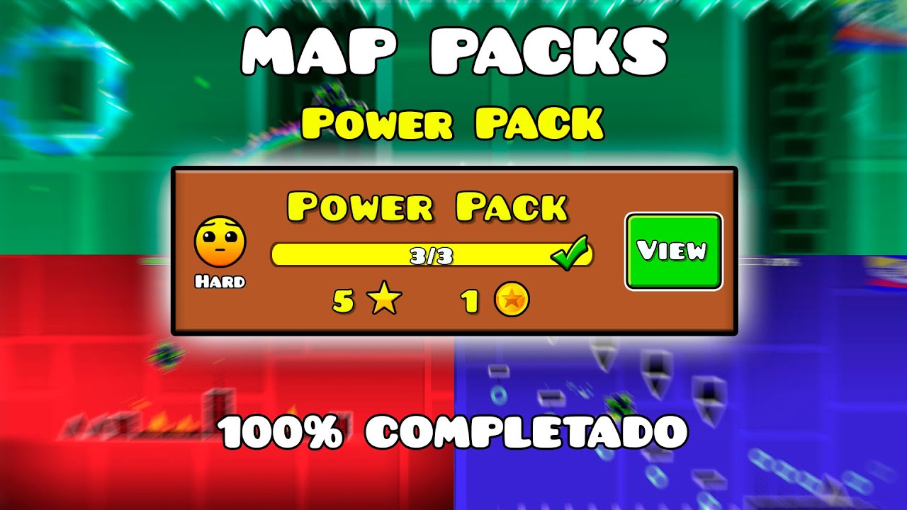 💜Power Pack - Full!!! 100% - All Coins!!! - Geometry Dash Levels💚 - YouTube