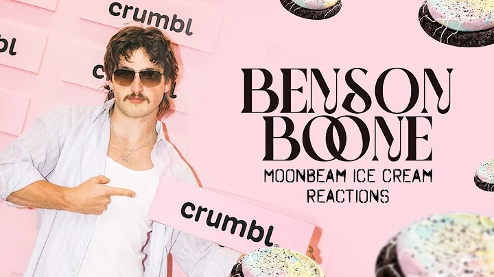 Benson Boone Crumbl Cookie Fan Reactions | Moonbeam Ice Cream Funny Moments