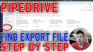 ✅  How To Find Pipedrive Download Export Data File🔴
