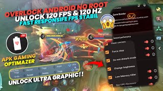 UNLOCK 120 FPS🤩🚀Config ML Anti Lag Terbaru | Overlock Android | Config Fix Lag Mobile Legend