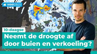 Verkoeling op komst, maar blijft de regen uit? | 10-daagse