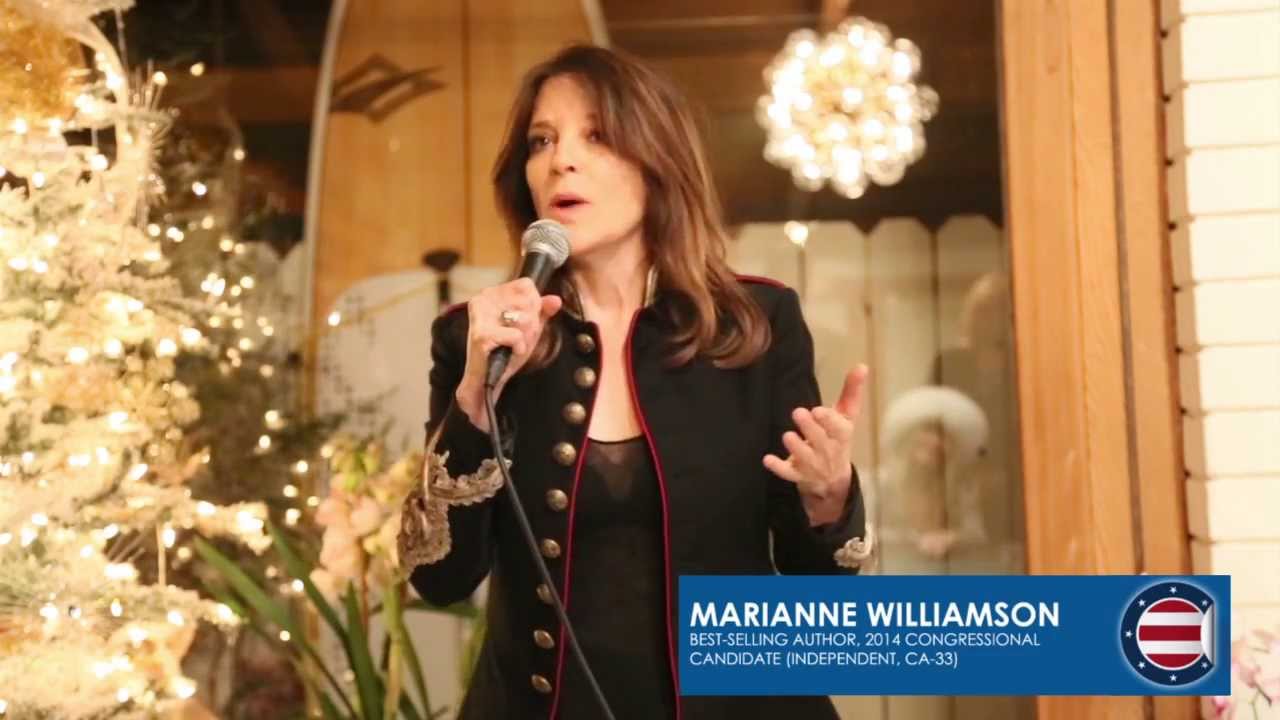 Marianne Williamson & Christina Tobin at Andrew Dougherty Vision Foundation/Free & Equal Fundraiser