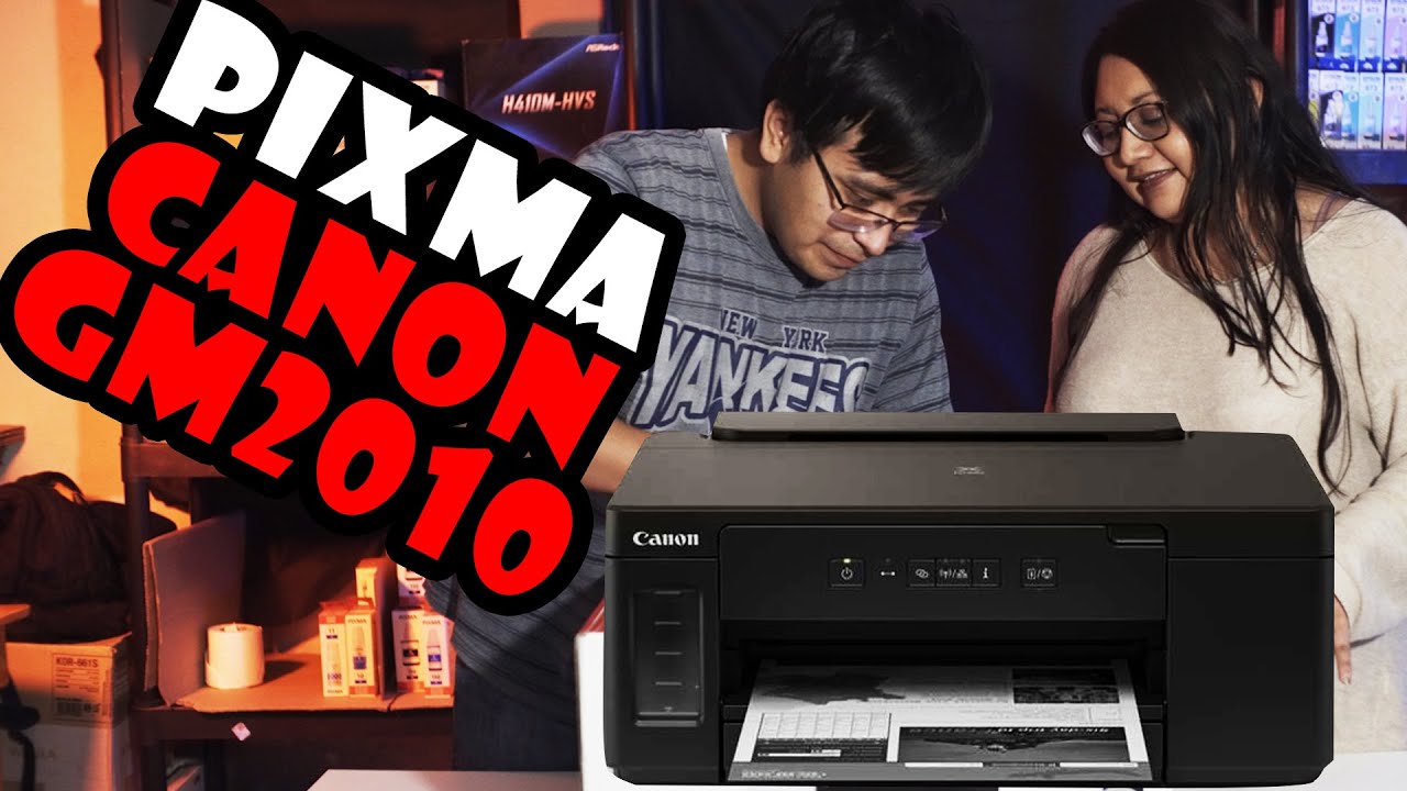 La mejor impresora monocromàtica de tinta continua PIXMA Canon GM2010 -  YouTube