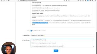 Prepaid manual return labels | RICH Returns | E-Commerce returns management software