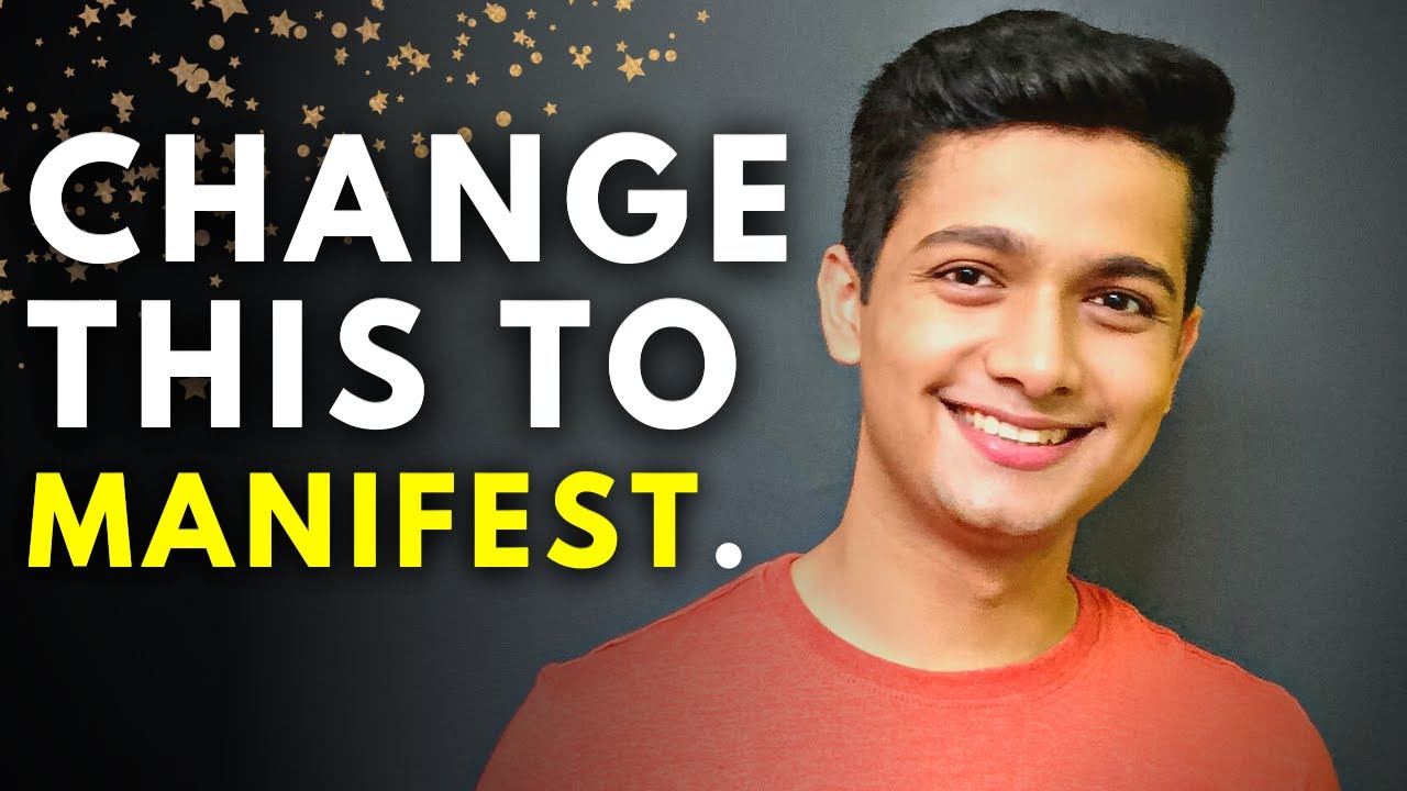 HACK Your Mind and MANIFEST Your Dreams | Law Of Attraction - YouTube